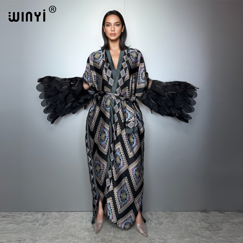 Women'S Fashion Kimono - WINYI Kimono Feminino de Moda para