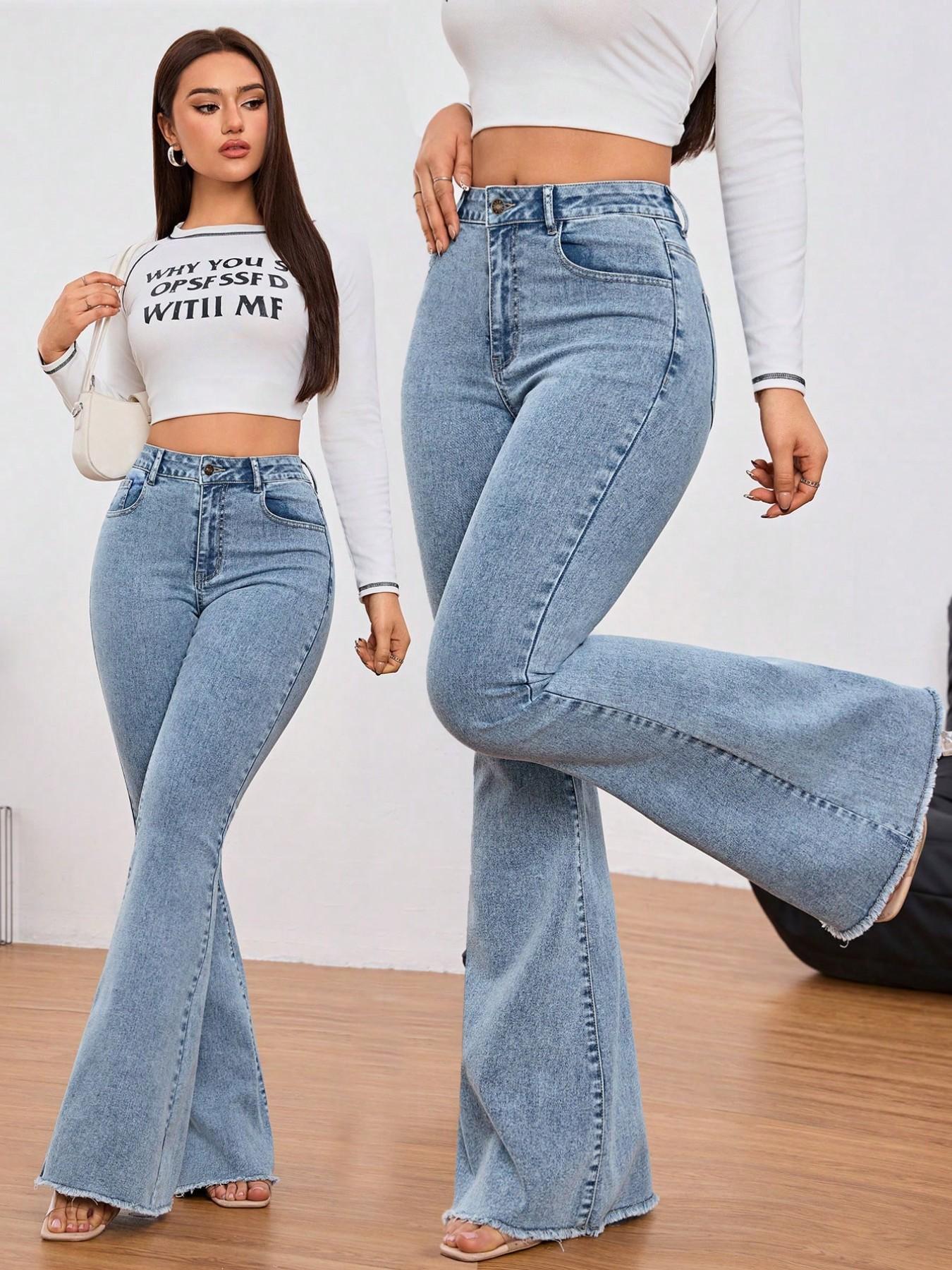Mom Jeans Women - Calça Jeans Feminina de Cintura Alta