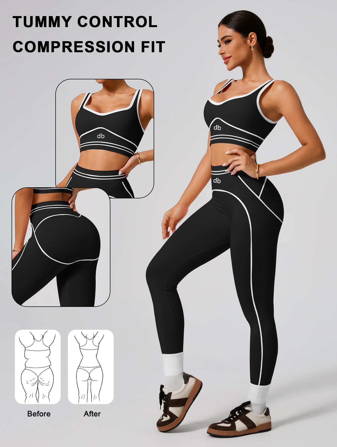Women Fashion Pose - Conjunto de Yoga Feminino 2026 para