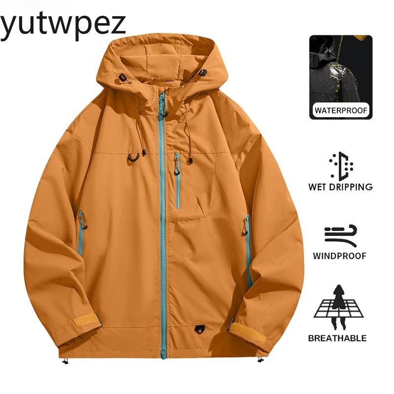 Women'S Fashion Rain Jacket - Jaqueta Impermeável Unissex para Hiking, Trekking,