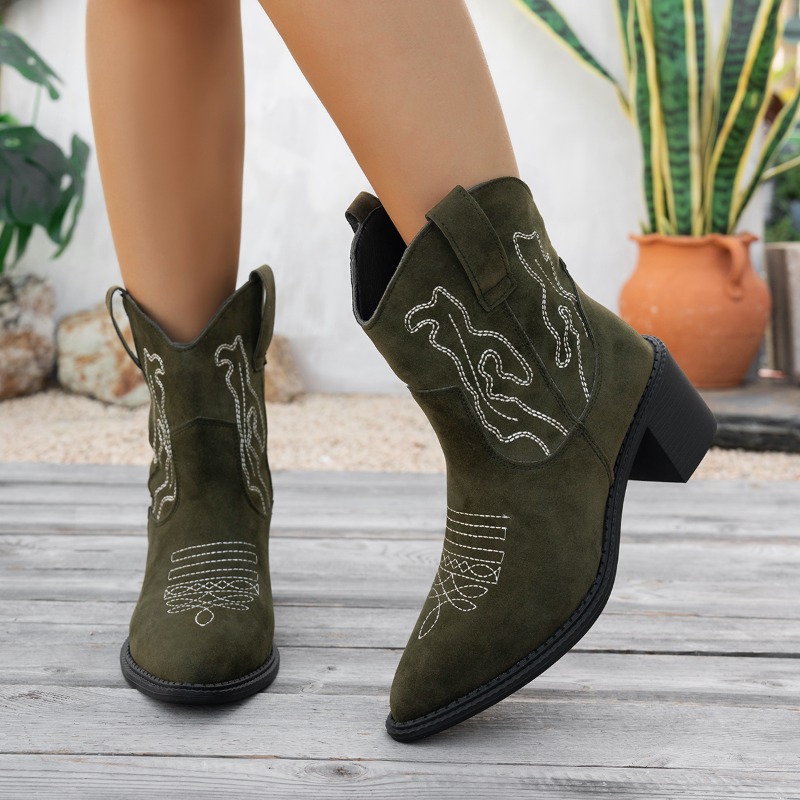 Botas Femininas de Cano Médio  - Women'S Fashion Trends Autumn 2025 avaliação e preço