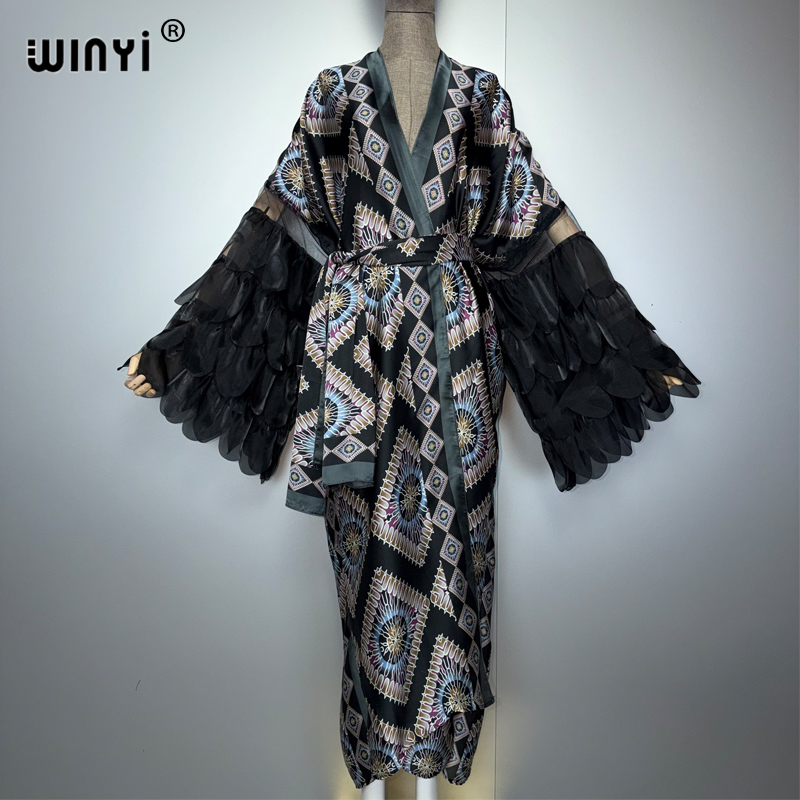 WINYI Kimono Feminino de Moda  - Women'S Fashion Kimono avaliação e preço