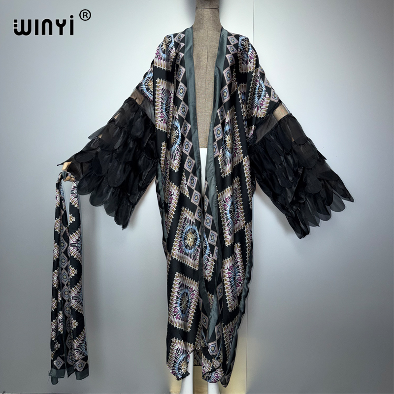 WINYI Kimono Feminino de Moda  - Women'S Fashion Kimono avaliação e preço