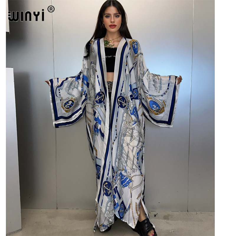 WINYI quimono de verão, kaftan - Women'S Fashion Kimono avaliação e preço