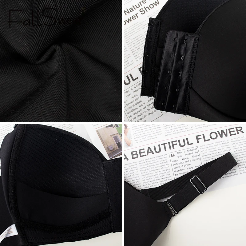Fallsweet plus size sutiã de f - Bra Top Seamless avaliação e preço