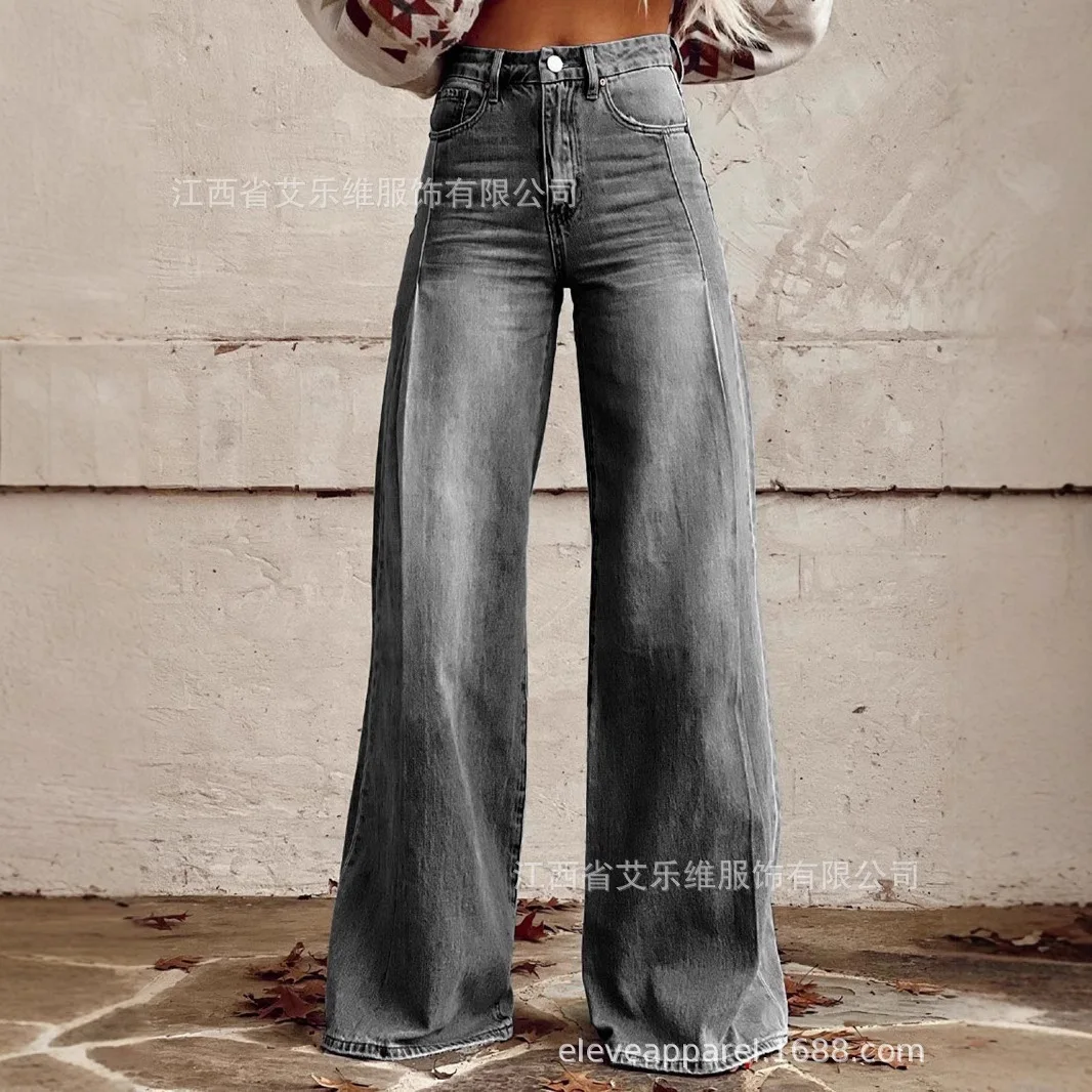 Calças flare mãe jeans feminin - Mom Jeans Women avaliação e preço