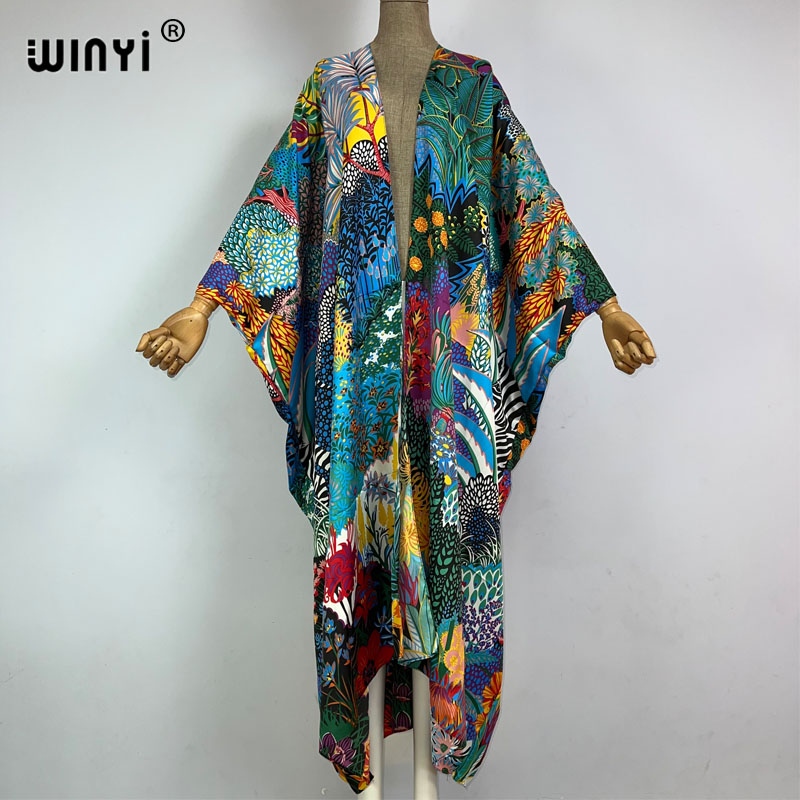 WINYI África Oriente Médio Kim - Women'S Fashion Kimono avaliação e preço