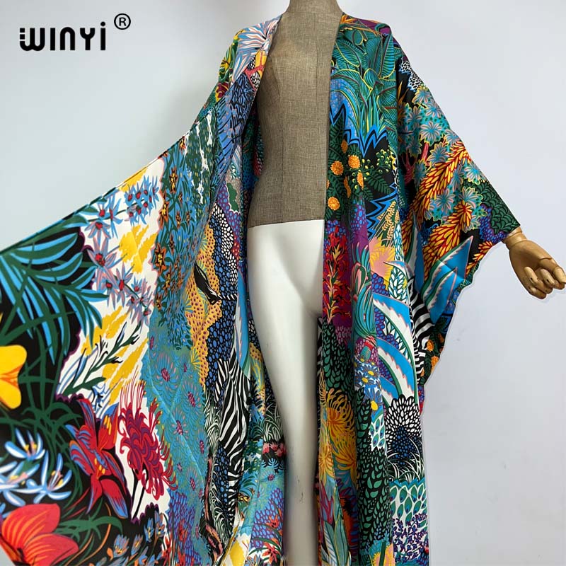 WINYI África Oriente Médio Kim - Women'S Fashion Kimono avaliação e preço