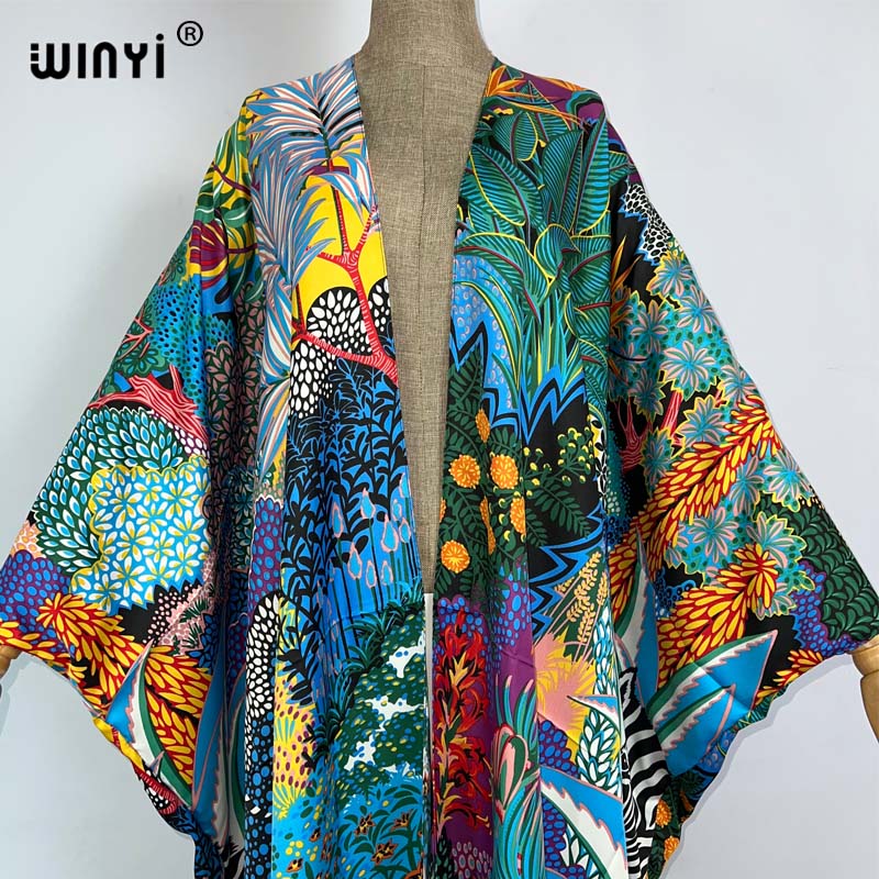 WINYI África Oriente Médio Kim - Women'S Fashion Kimono avaliação e preço