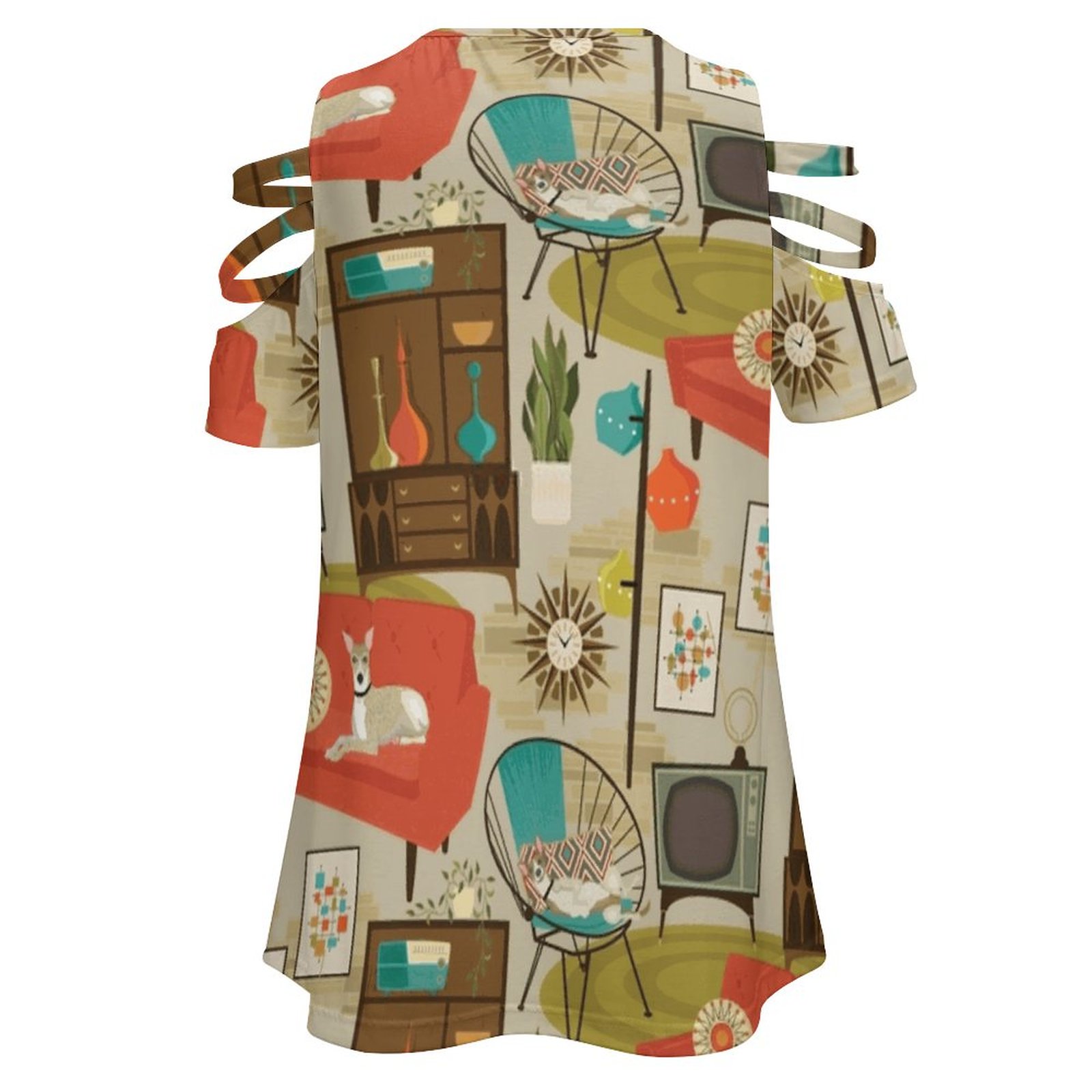 Rec room madness camiseta femi - Women'S Fashion In The 1960S avaliação e preço
