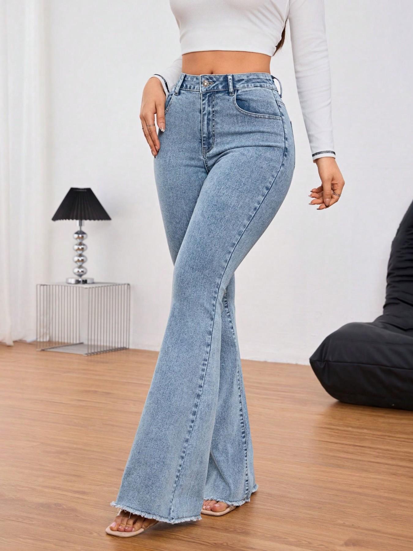 Calça Jeans Feminina de Cintur - Mom Jeans Women avaliação e preço