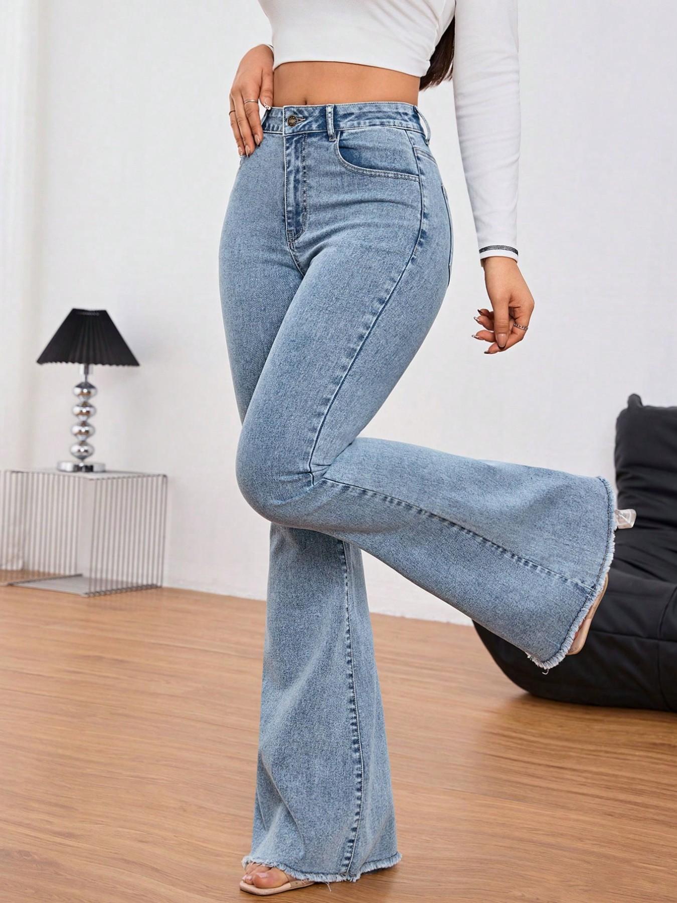Calça Jeans Feminina de Cintur - Mom Jeans Women avaliação e preço