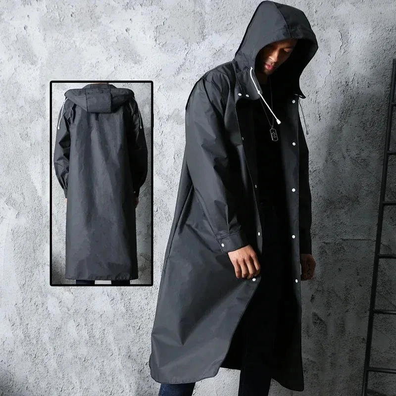 Impermeável casaco de chuva lo - Women'S Fashion Rain Jacket avaliação e preço