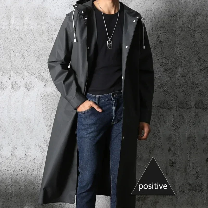 Impermeável casaco de chuva lo - Women'S Fashion Rain Jacket avaliação e preço