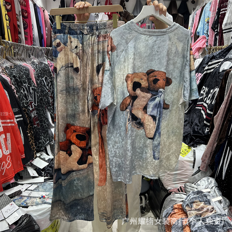 Conjunto de Moda Primavera Ver - Tie Dye Two Piece avaliação e preço