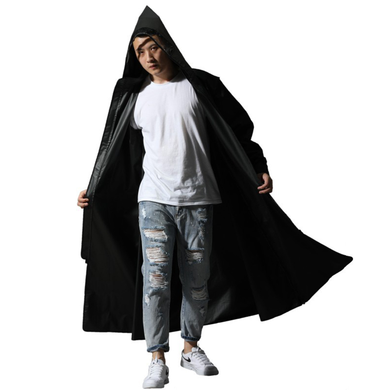 Capa de chuva com capuz poncho - Women'S Fashion Rain Jacket avaliação e preço