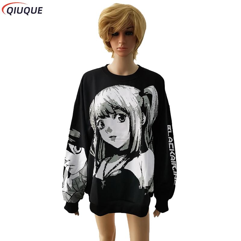 Anime death note misa amane ho - Hoodie Women Oversized avaliação e preço
