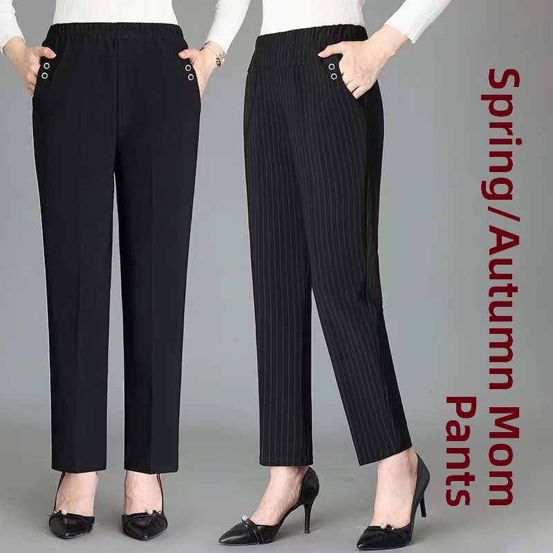 Calças Casuais de Cintura Alta - Mom Jeans Women avaliação e preço