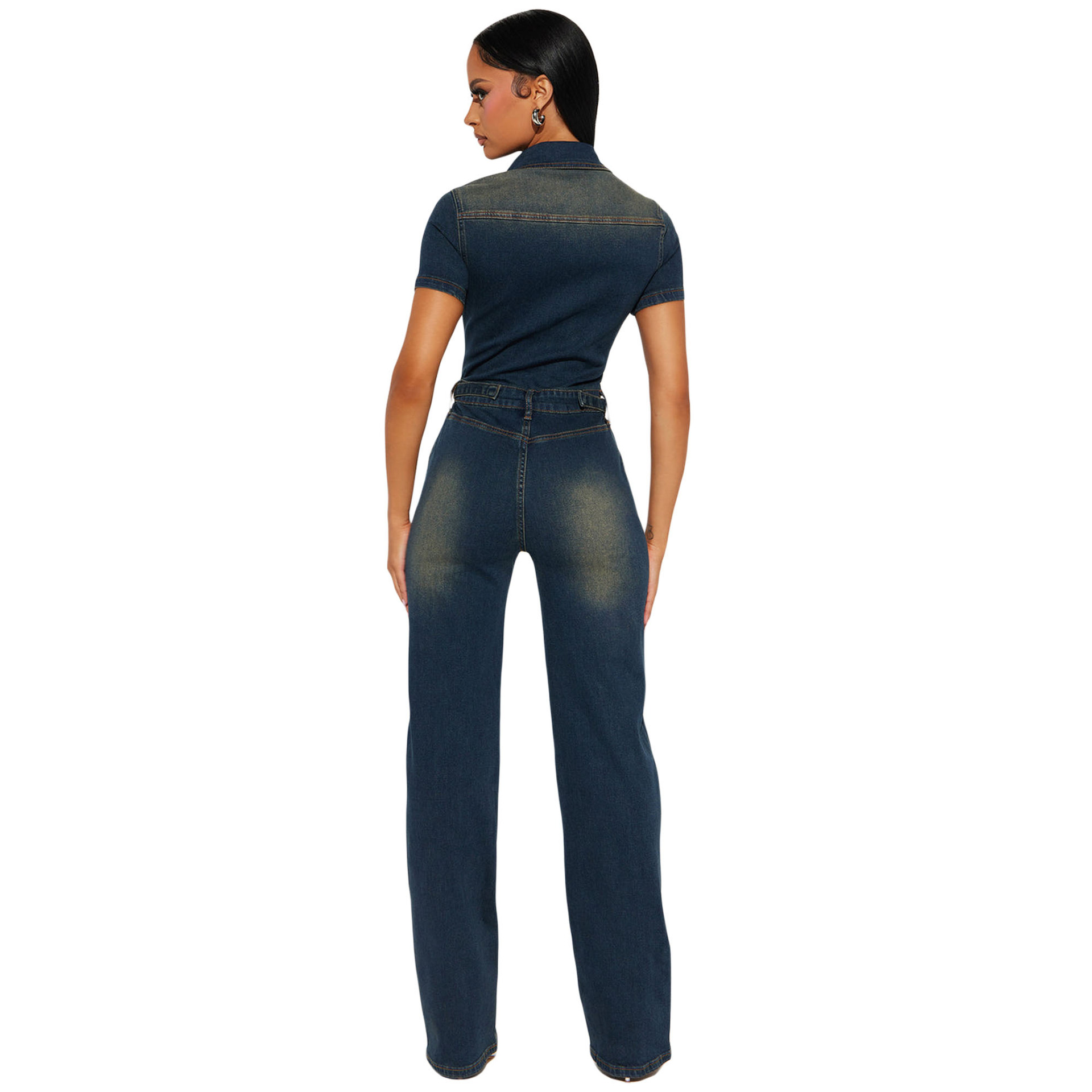 Demin macacão feminino uma peç - Mom Jeans Women avaliação e preço