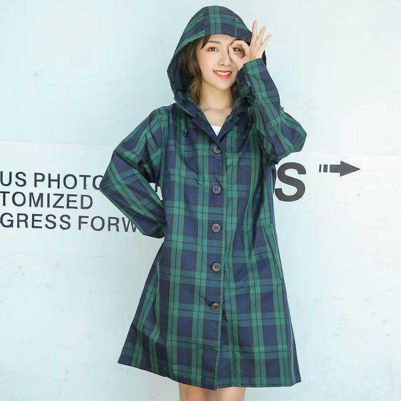 Impermeável leve e respirável  - Women'S Fashion Rain Jacket avaliação e preço