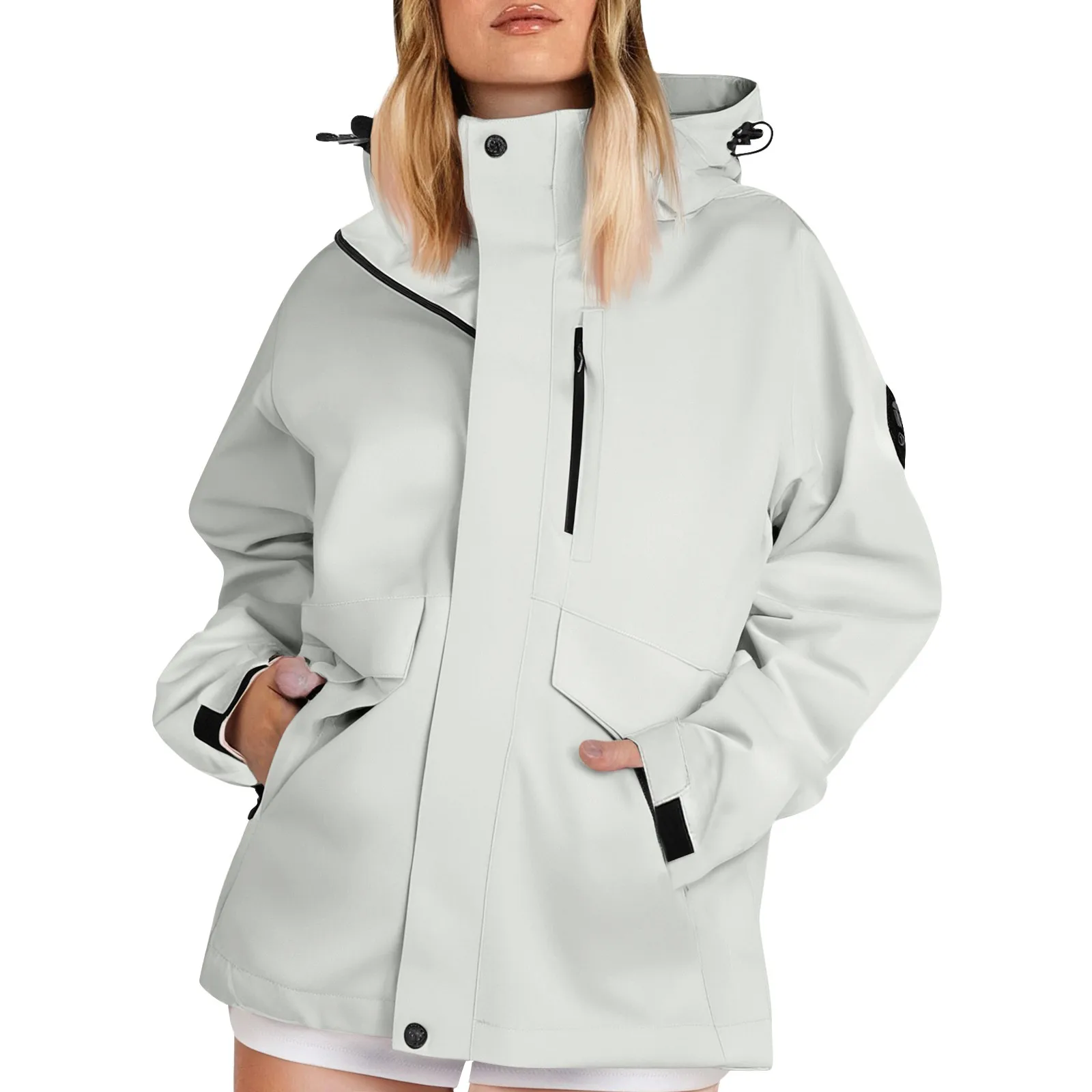 Outono feminino leve caminhada - Women'S Fashion Rain Jacket avaliação e preço