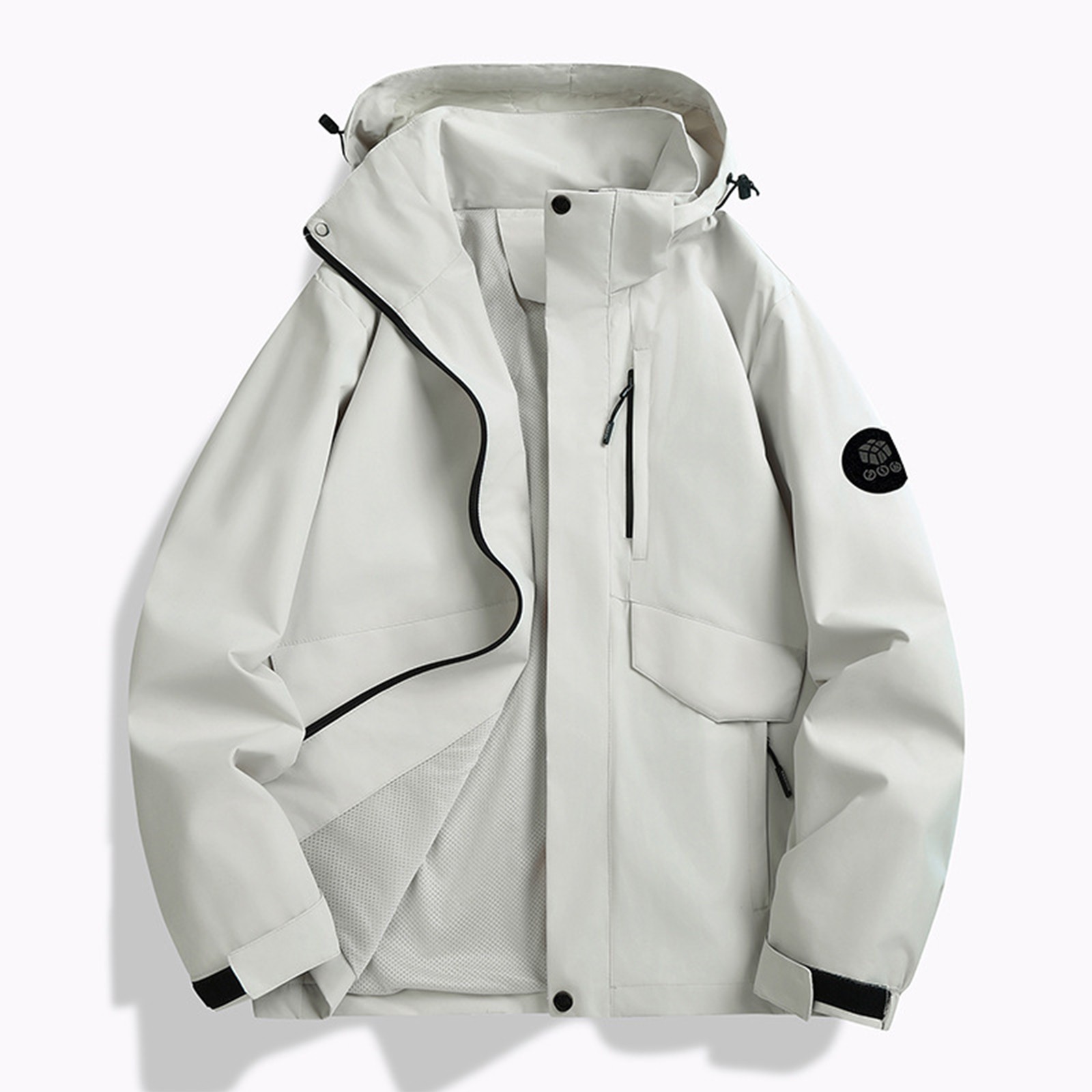 Outono feminino leve caminhada - Women'S Fashion Rain Jacket avaliação e preço