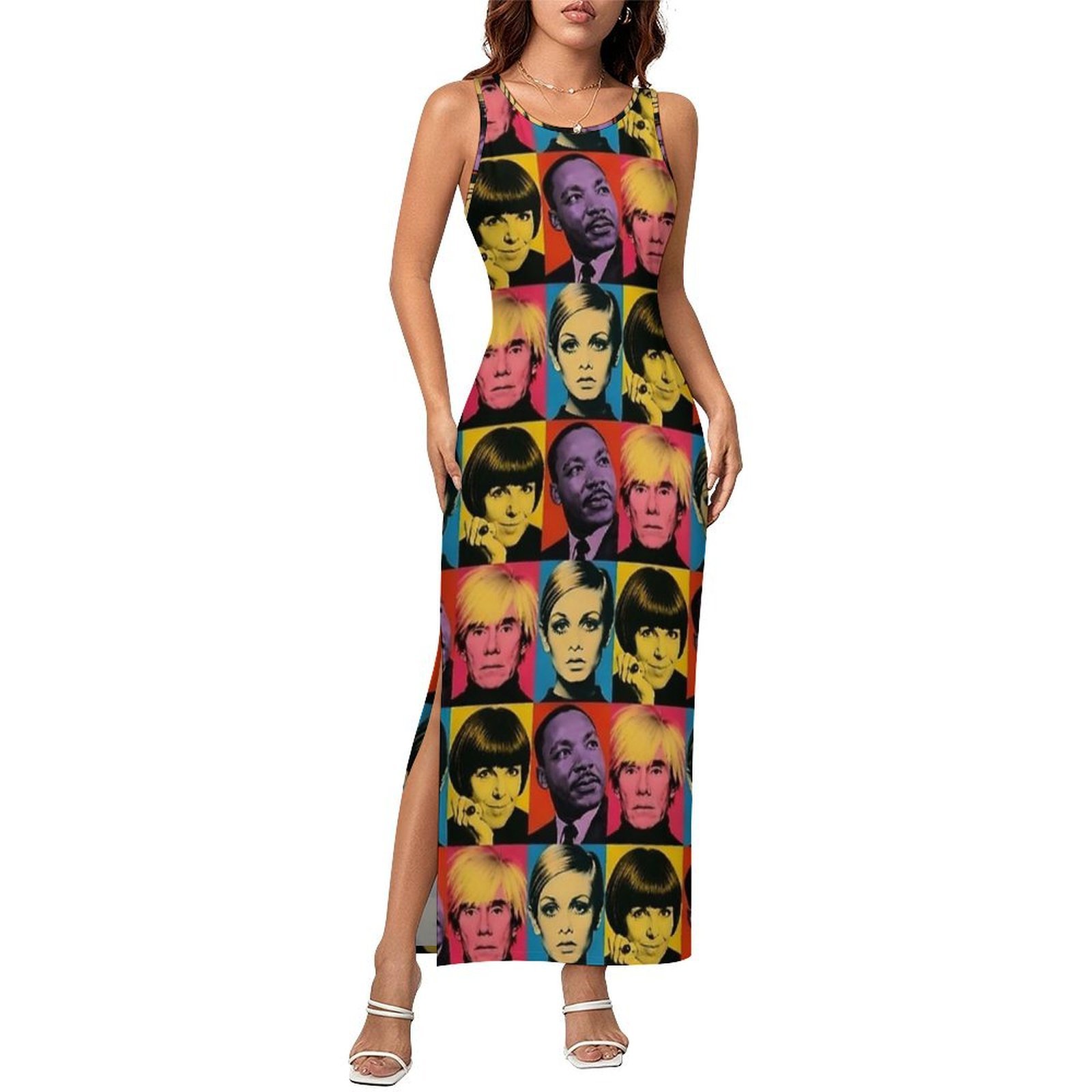 Vestido Bodycon com estampa re - Women'S Fashion In The 1960S avaliação e preço
