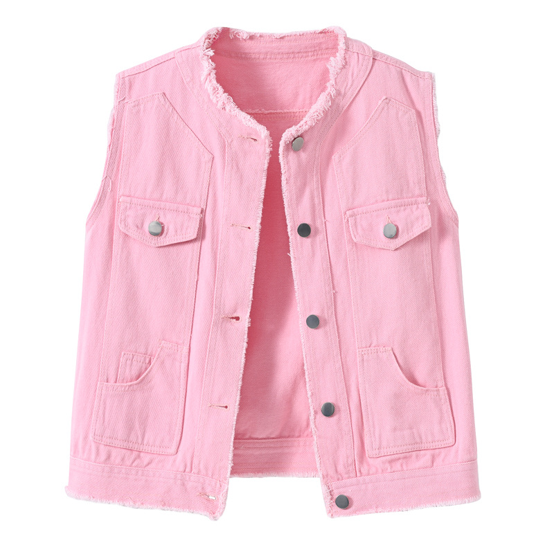 Colete Jeans Feminino Sem Mang - Women'S Fashion Vest Tops avaliação e preço