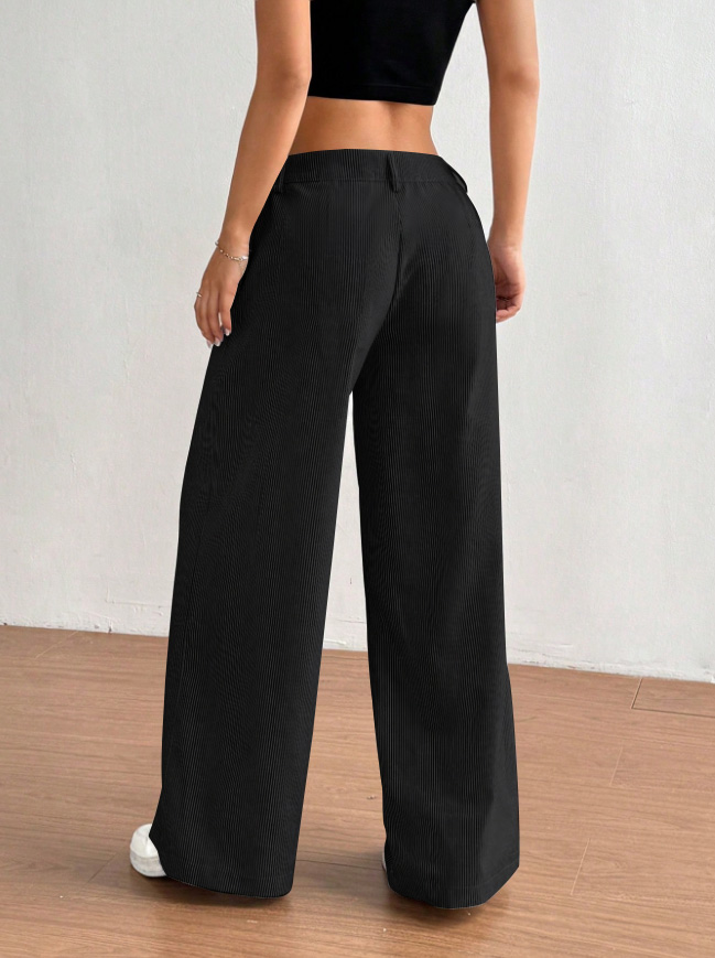 Calças Femininas de Corduroy d - Mom Jeans Women avaliação e preço