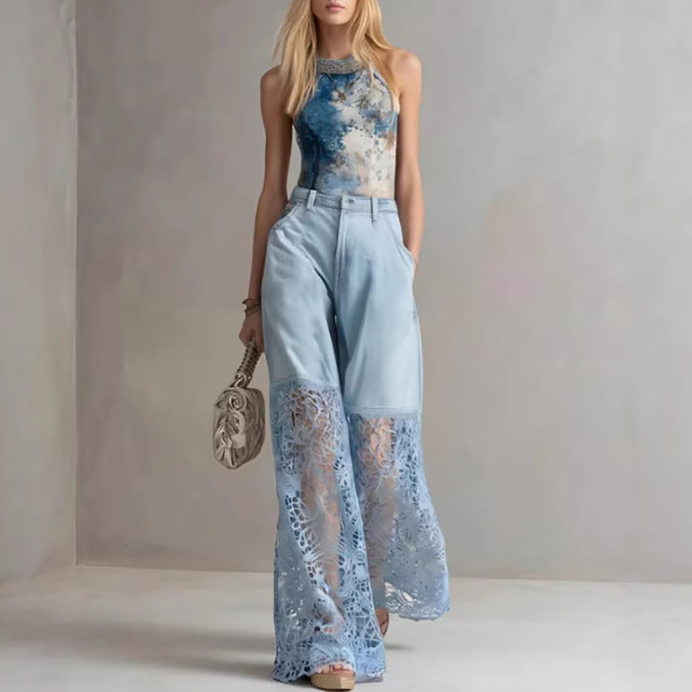 Calça Jeans Feminina Elegante  - Mom Jeans Women avaliação e preço