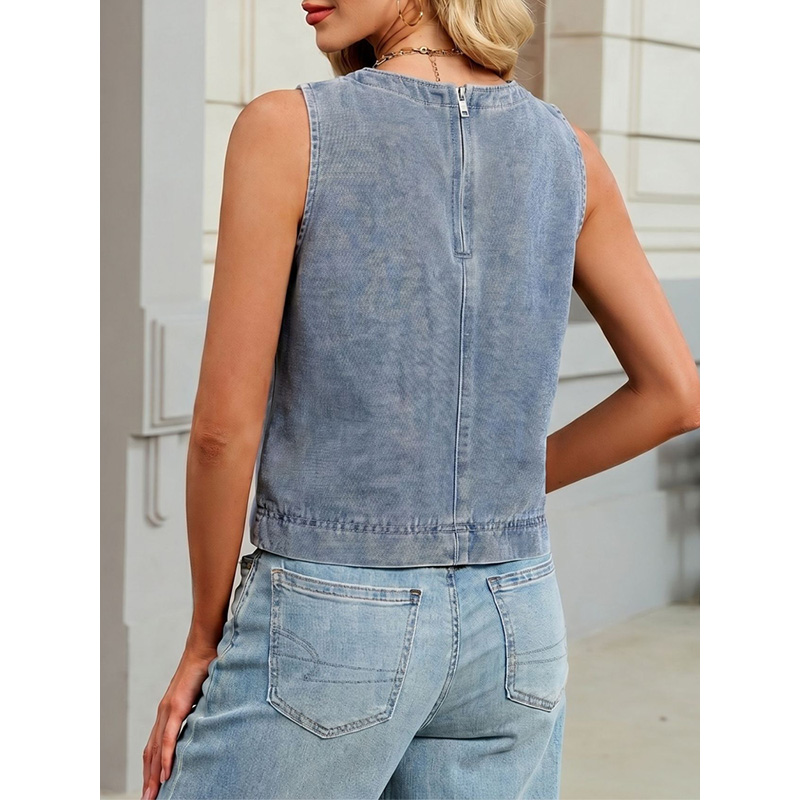 Colete Jeans Feminino Casual B - Women Fashion Jeans avaliação e preço