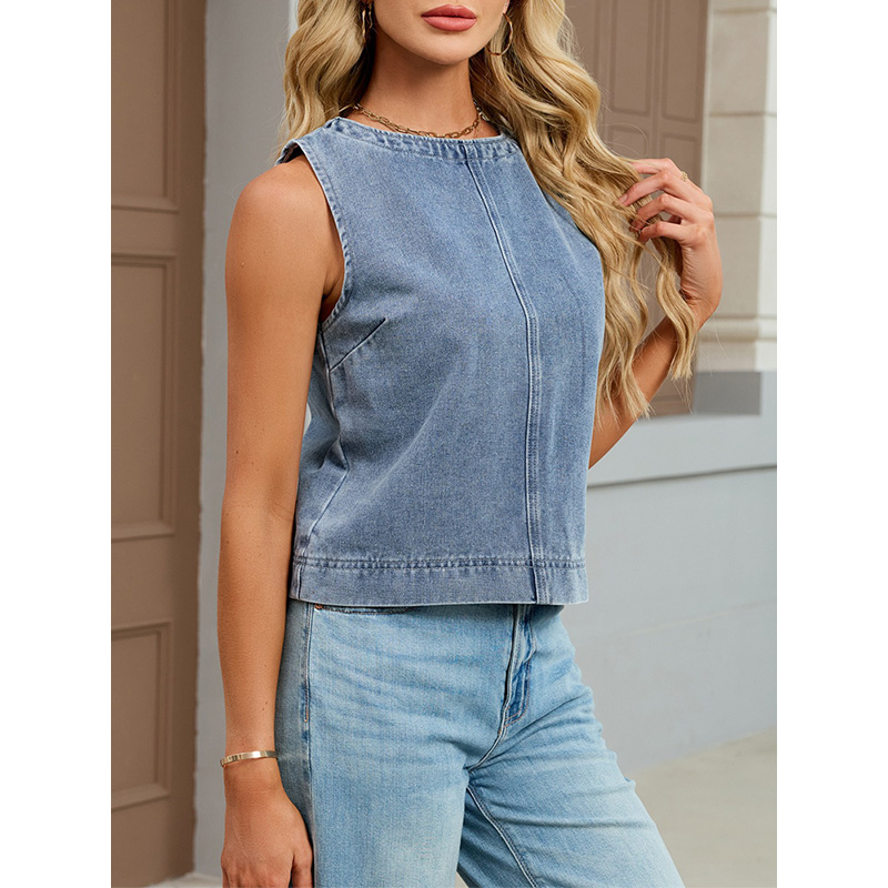 Colete Jeans Feminino Casual B - Women Fashion Jeans avaliação e preço