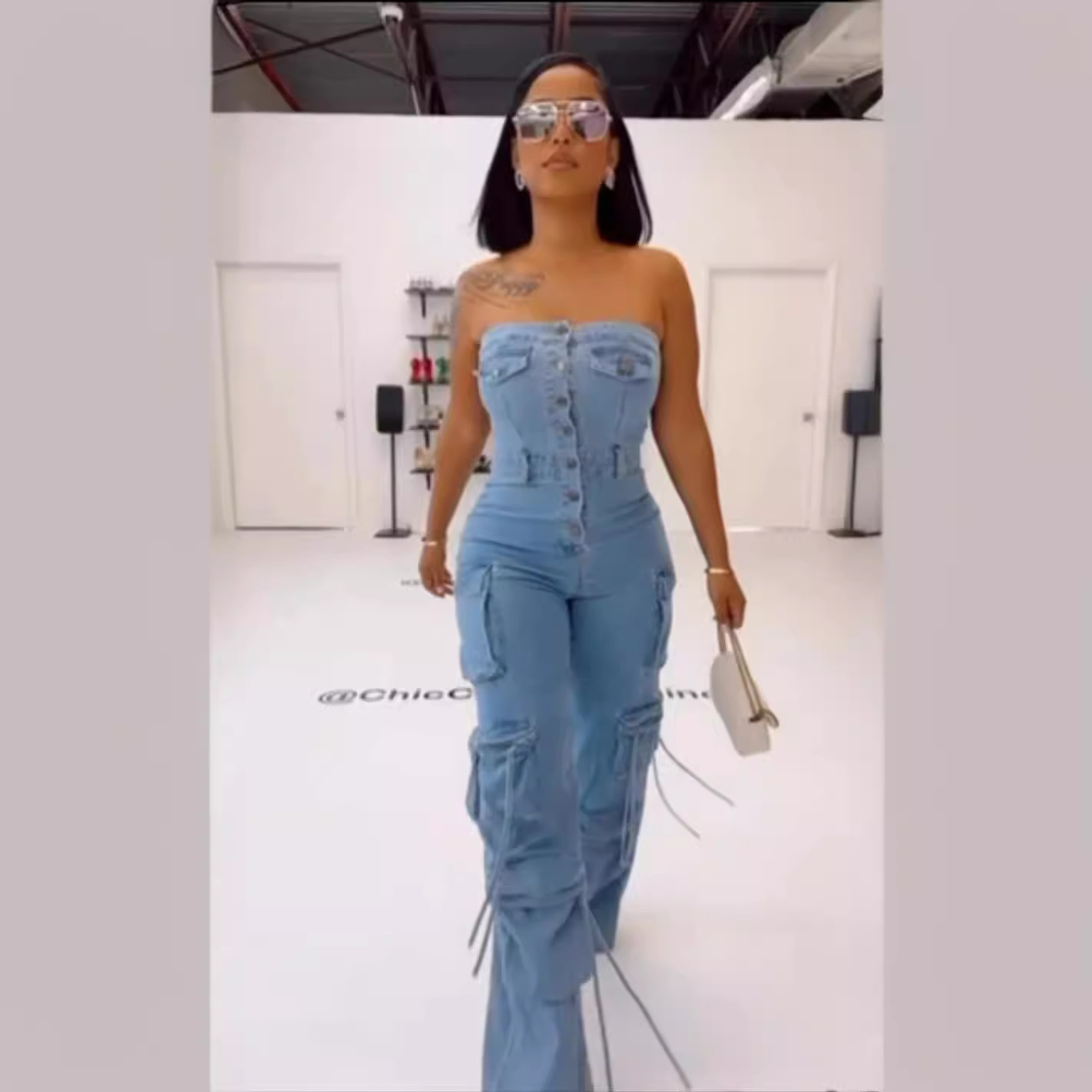 Macacões femininos sem alças u - Mom Jeans Women avaliação e preço