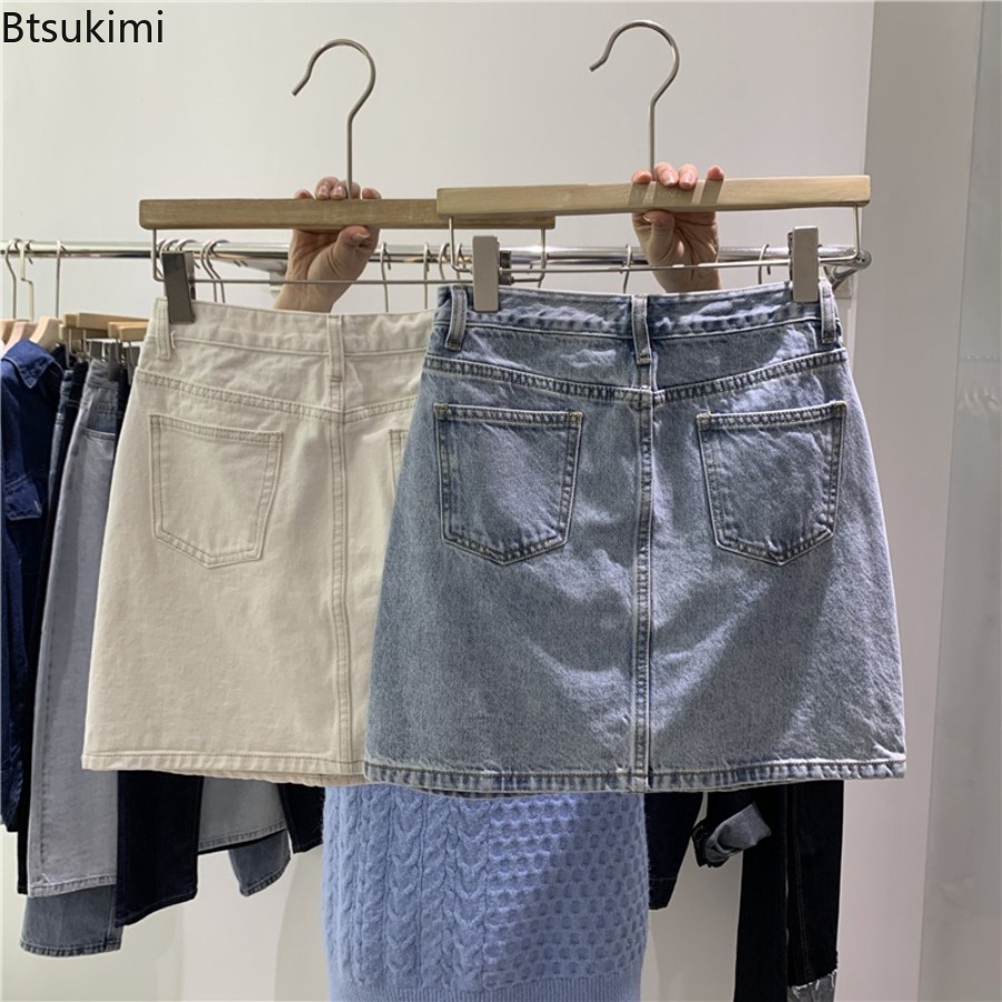 Nova Saia Curta Jeans Feminina - Women Fashion Jeans avaliação e preço
