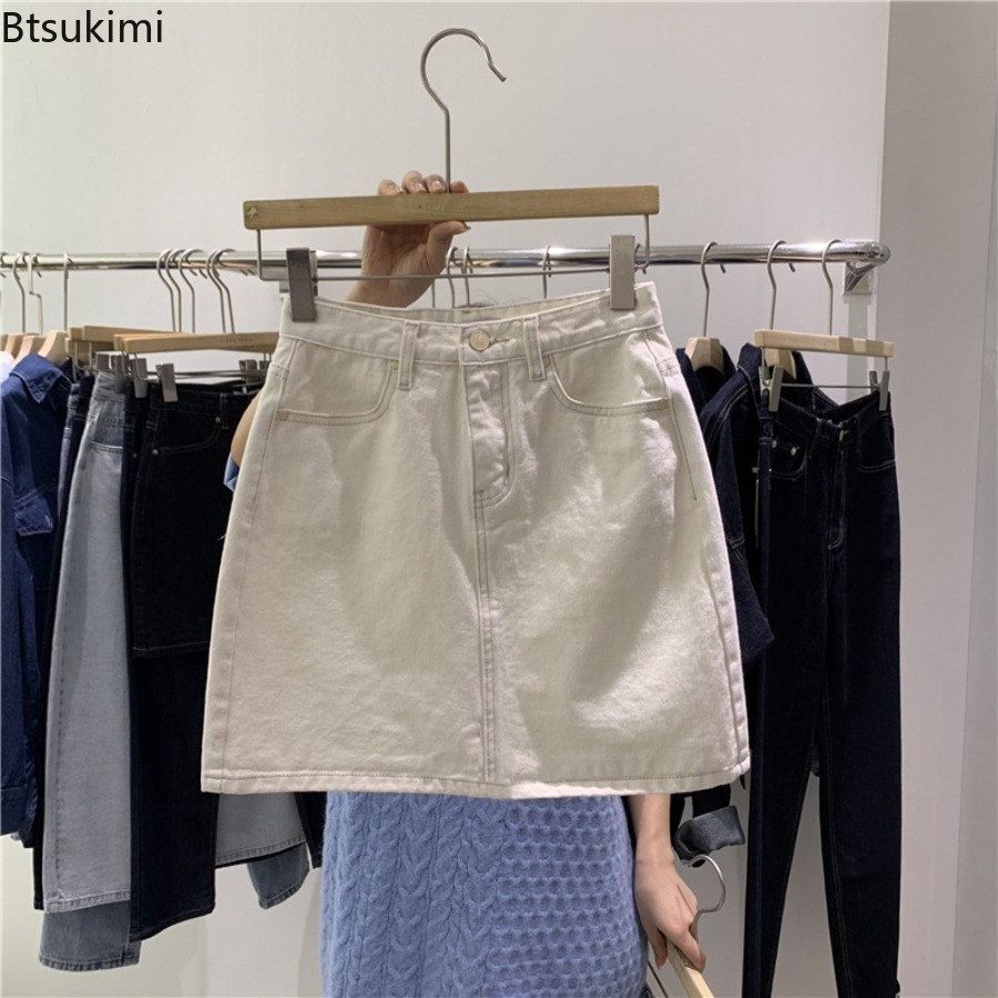 Nova Saia Curta Jeans Feminina - Women Fashion Jeans avaliação e preço