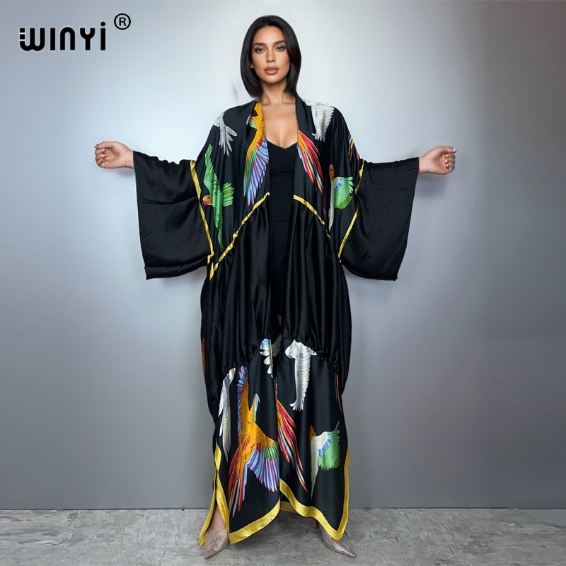 Winyi impressão boho quimono m - Women'S Fashion Kimono avaliação e preço