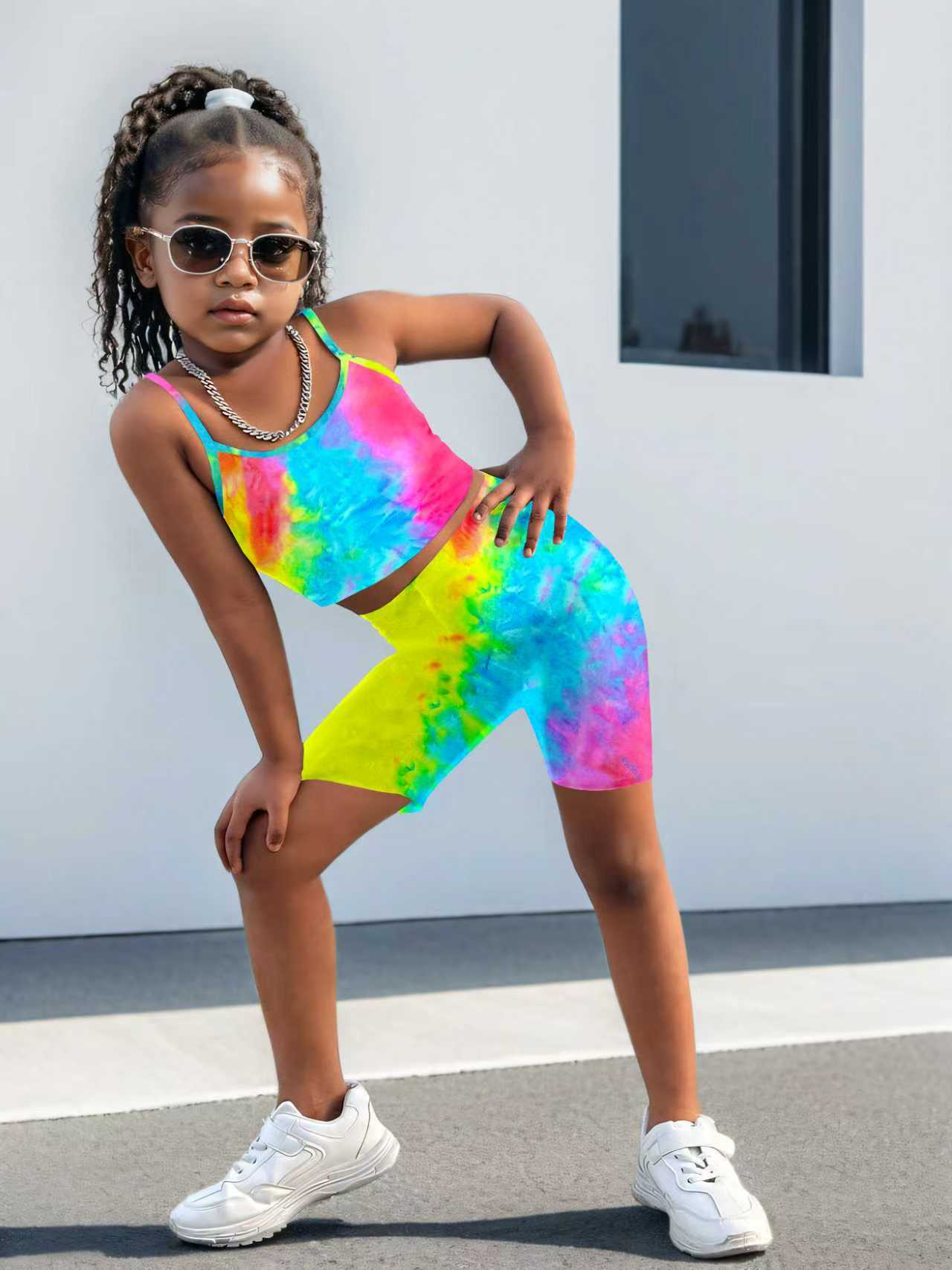 Conjunto Tie-Dye de Duas Peças - Tie Dye Two Piece avaliação e preço