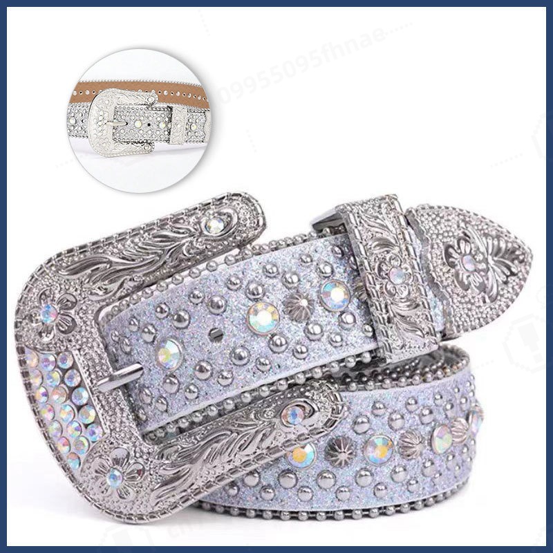 Cinto de strass estilo Y2K par - Women Fashion Jeans avaliação e preço
