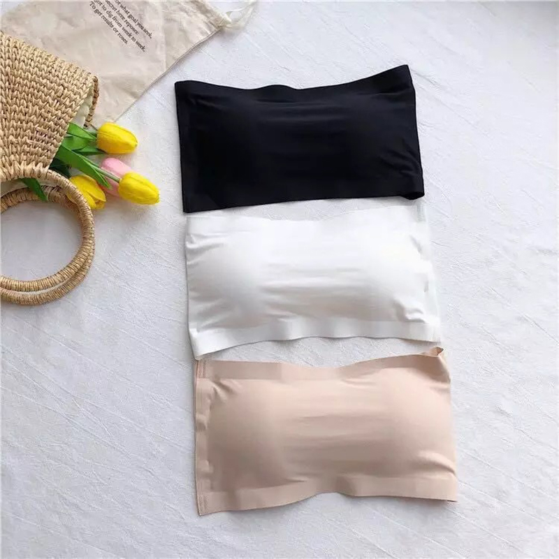 Tops de tubo sem costura de um - Bra Top Seamless avaliação e preço