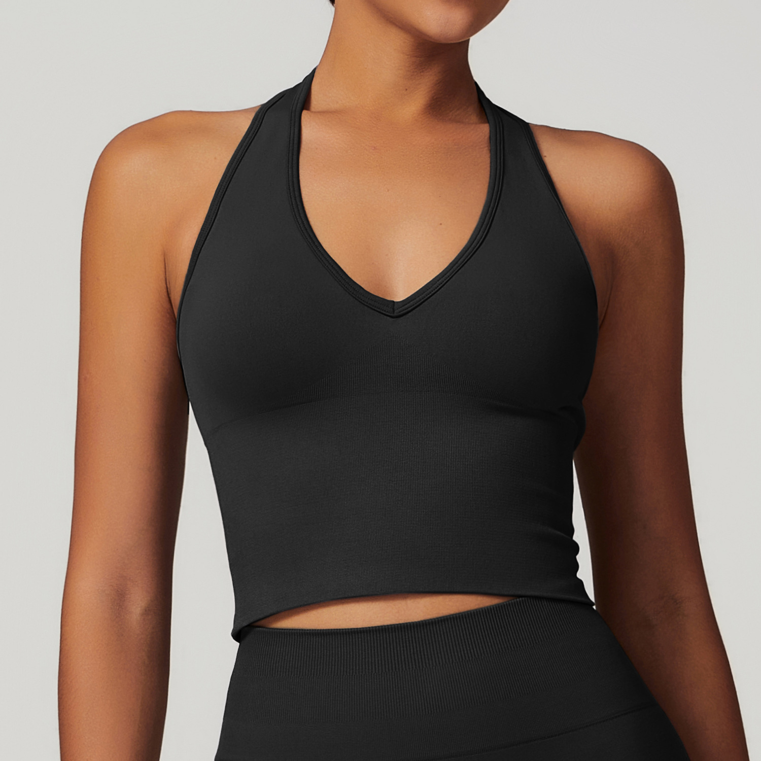 Sutiã esportivo à prova de cho - Bra Top Seamless avaliação e preço