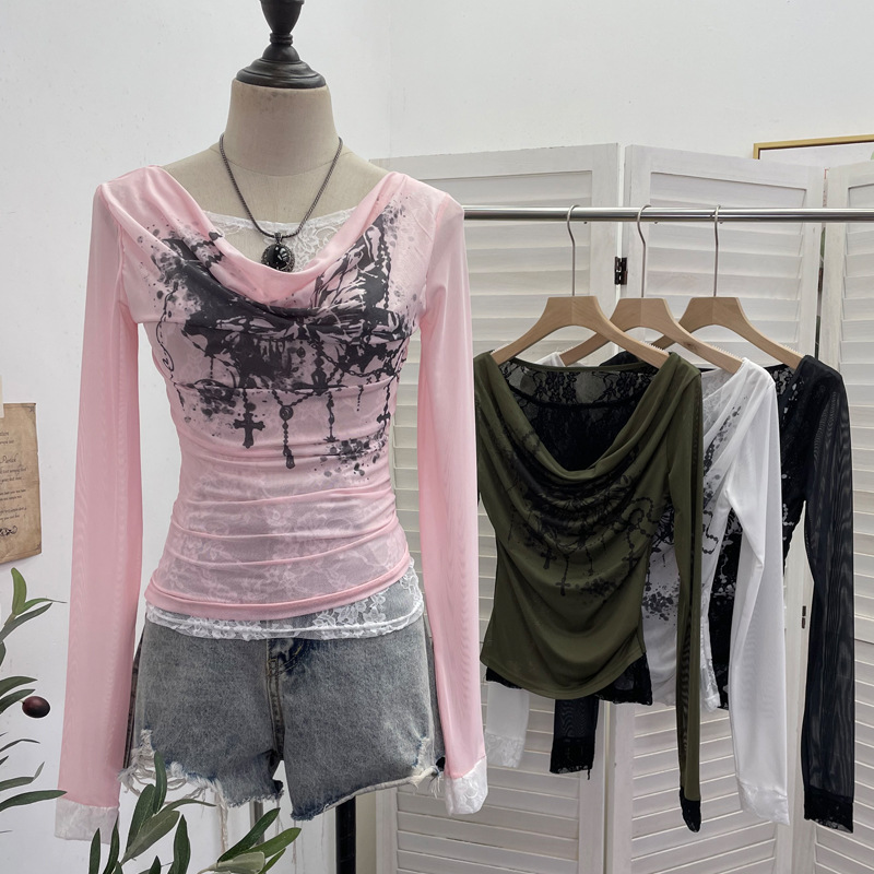 Feminino casual renda emenda m - Tie Dye Two Piece avaliação e preço