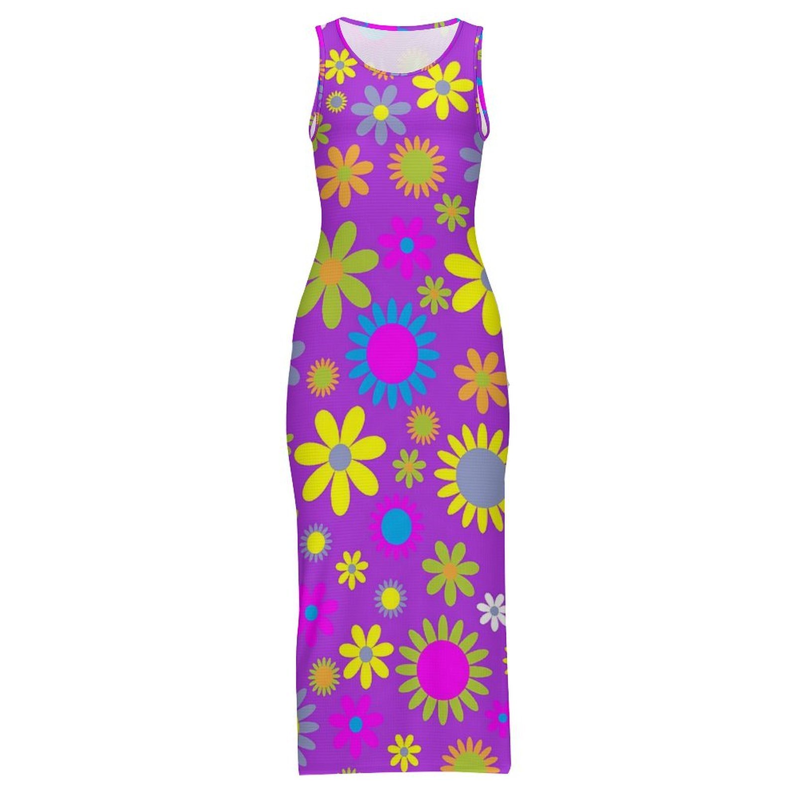 Vestido Floral Sem Mangas Esti - Women'S Fashion In The 1960S avaliação e preço