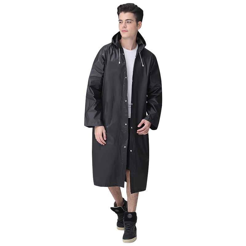 Moda ao ar livre masculino gro - Women'S Fashion Rain Jacket avaliação e preço