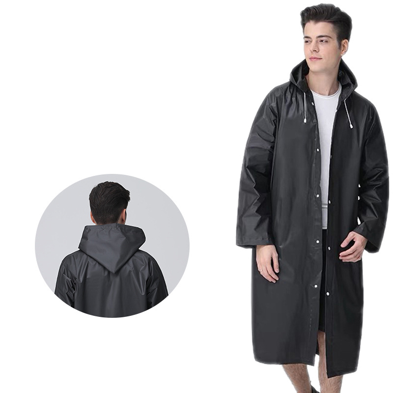 Moda ao ar livre masculino gro - Women'S Fashion Rain Jacket avaliação e preço