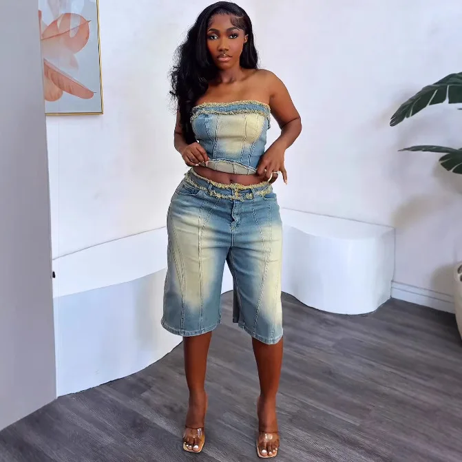 Ternos jeans femininos europeu - Women Fashion Jeans avaliação e preço