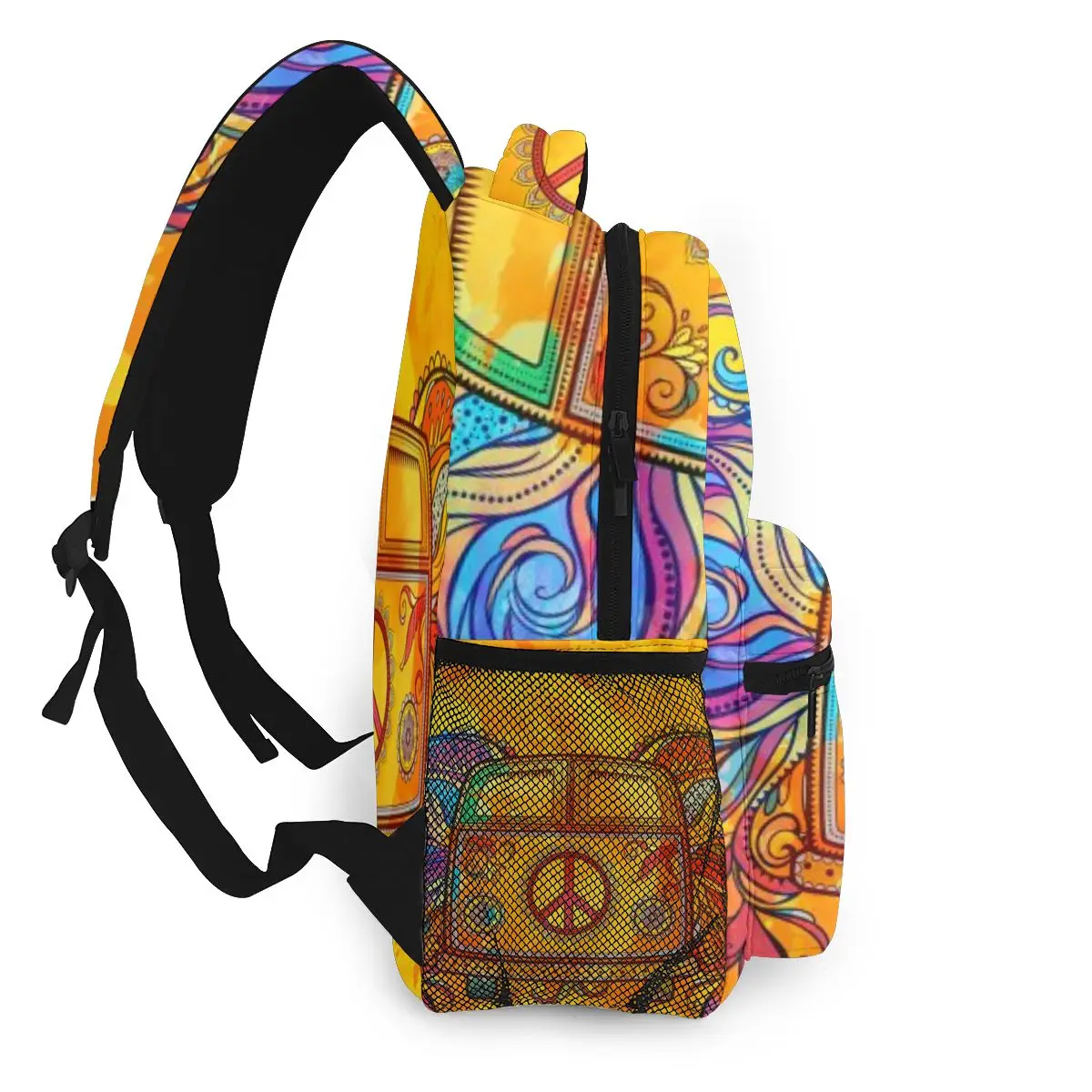 Mochila de carro hippie para m - Women'S Fashion In The 1960S avaliação e preço