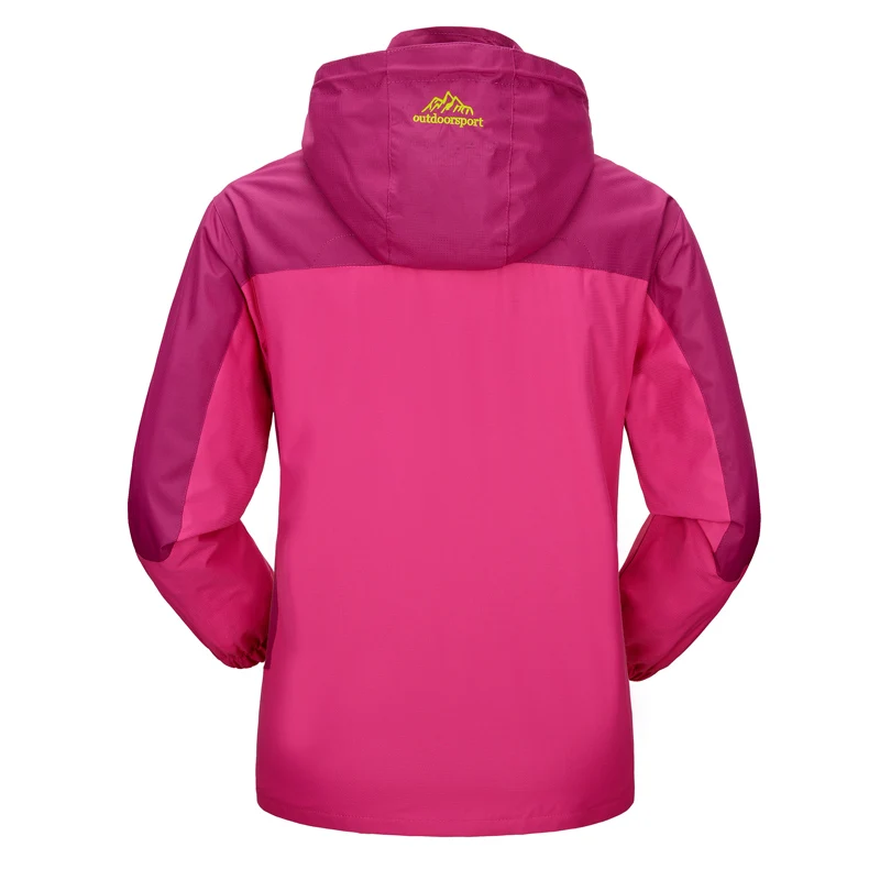 Mulheres primavera jaqueta de  - Women'S Fashion Rain Jacket avaliação e preço